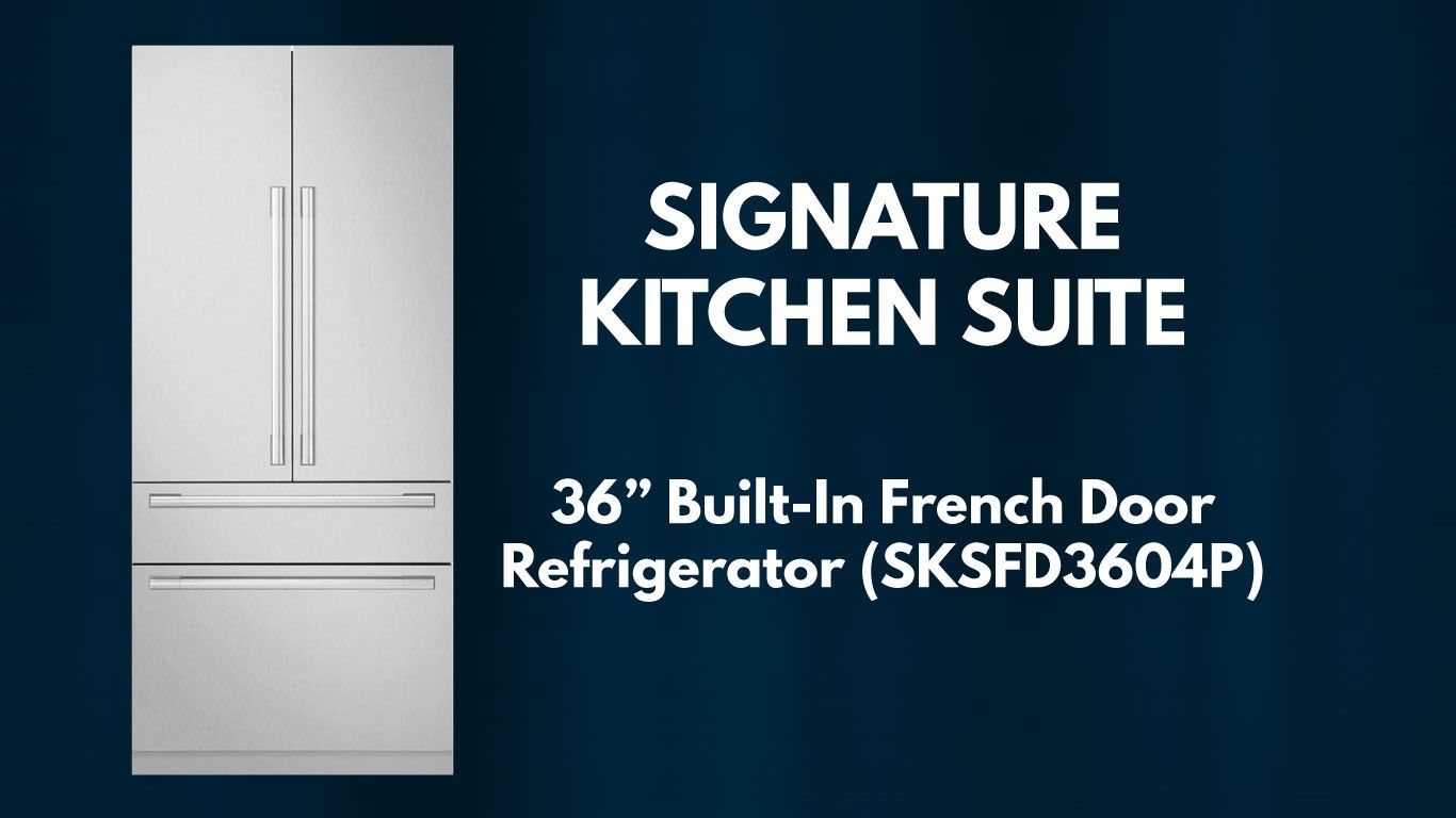 Signature Kitchen Suite 36" Built in refrigerator