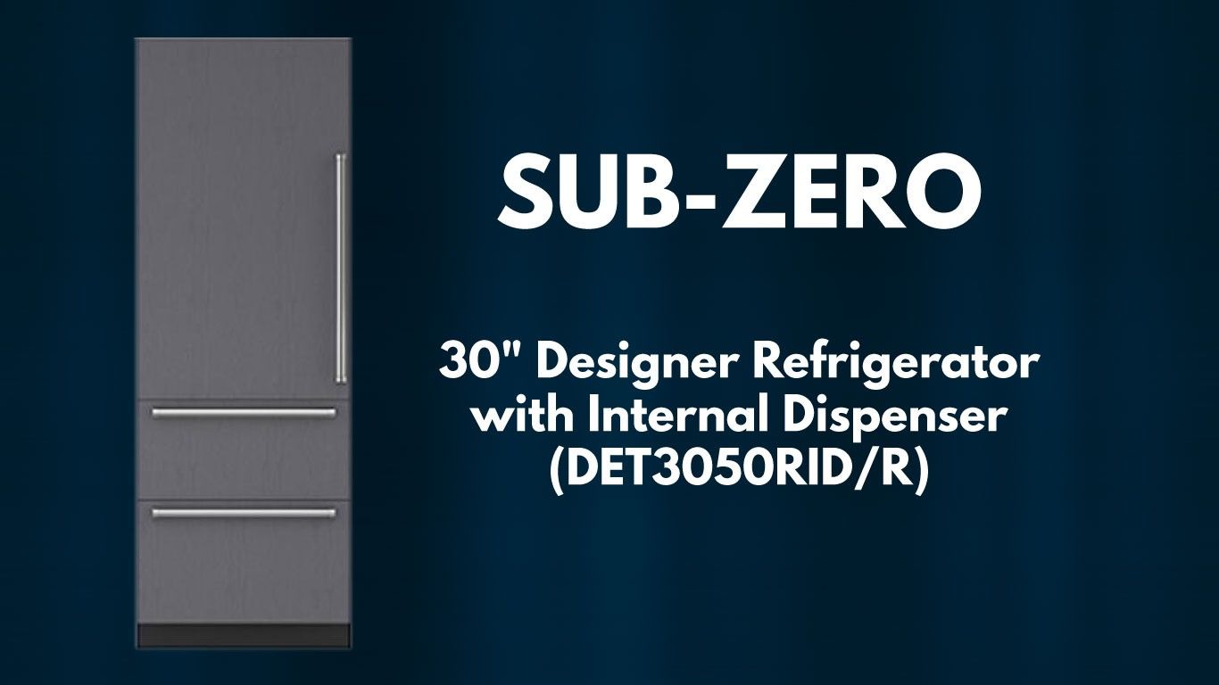 Sub Zero 30" integrated panel ready refrigerator