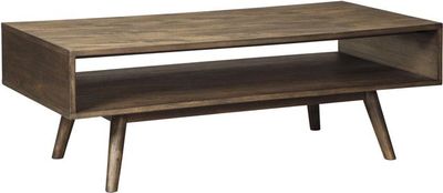 Ashley Kisper Dark Brown Coffee Table