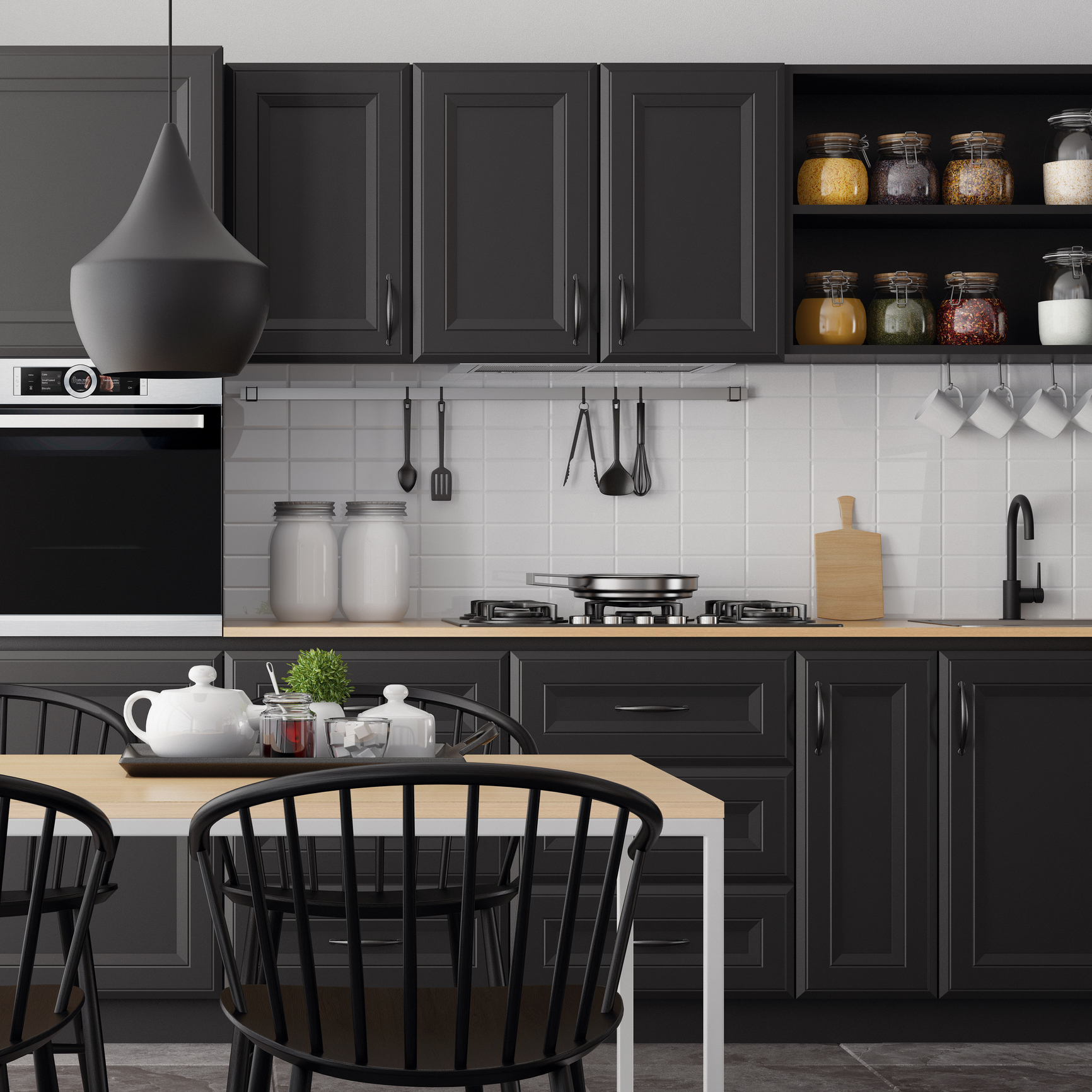 Scandinavian kitchen design