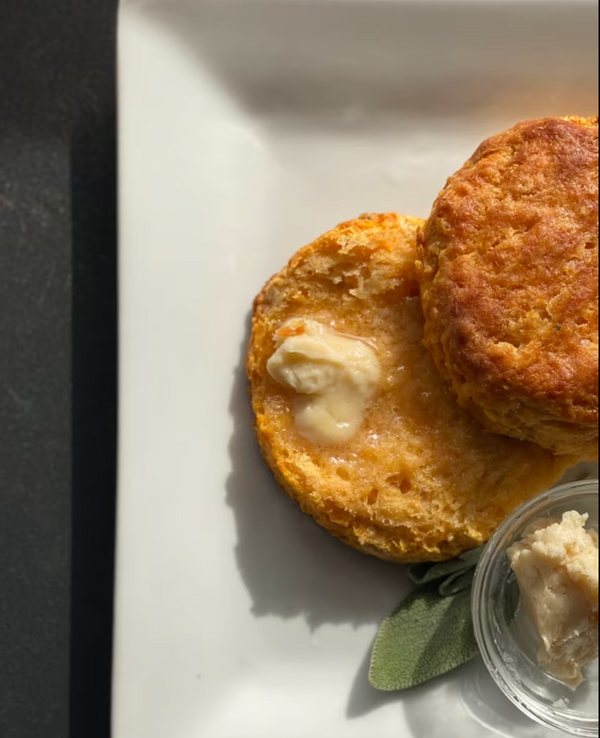 Sweet Potato Sage Biscuits baked in Monogram ZTS90DPSNSS oven
