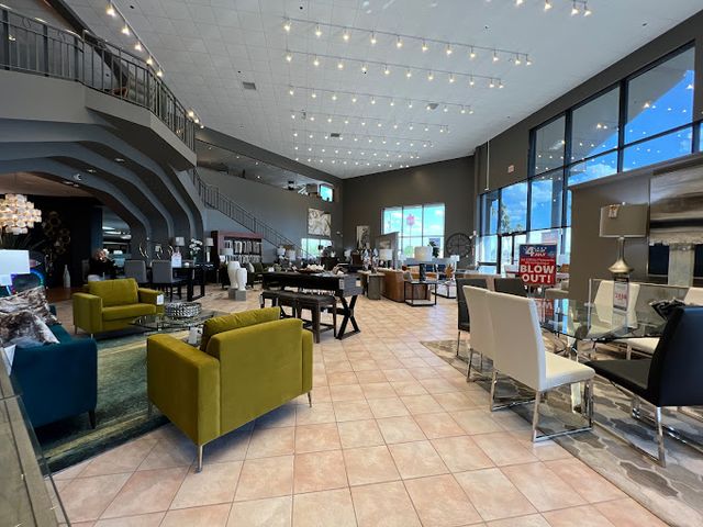 view of inside Lacks McAllen furniture store