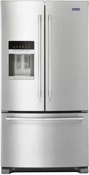 Front view of the Maytag MFI2570FEZ refrigerator 