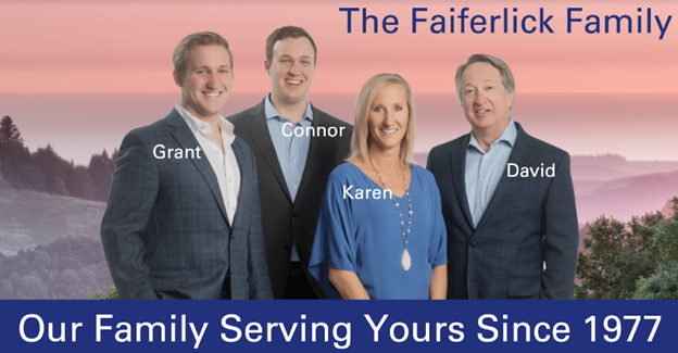 Faiferlick Family The Faiferlick Family gathers in front of a sunset vista