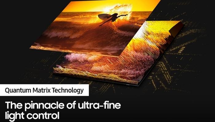Mini LED lights used to power Samsung Quantum Matrix Technology