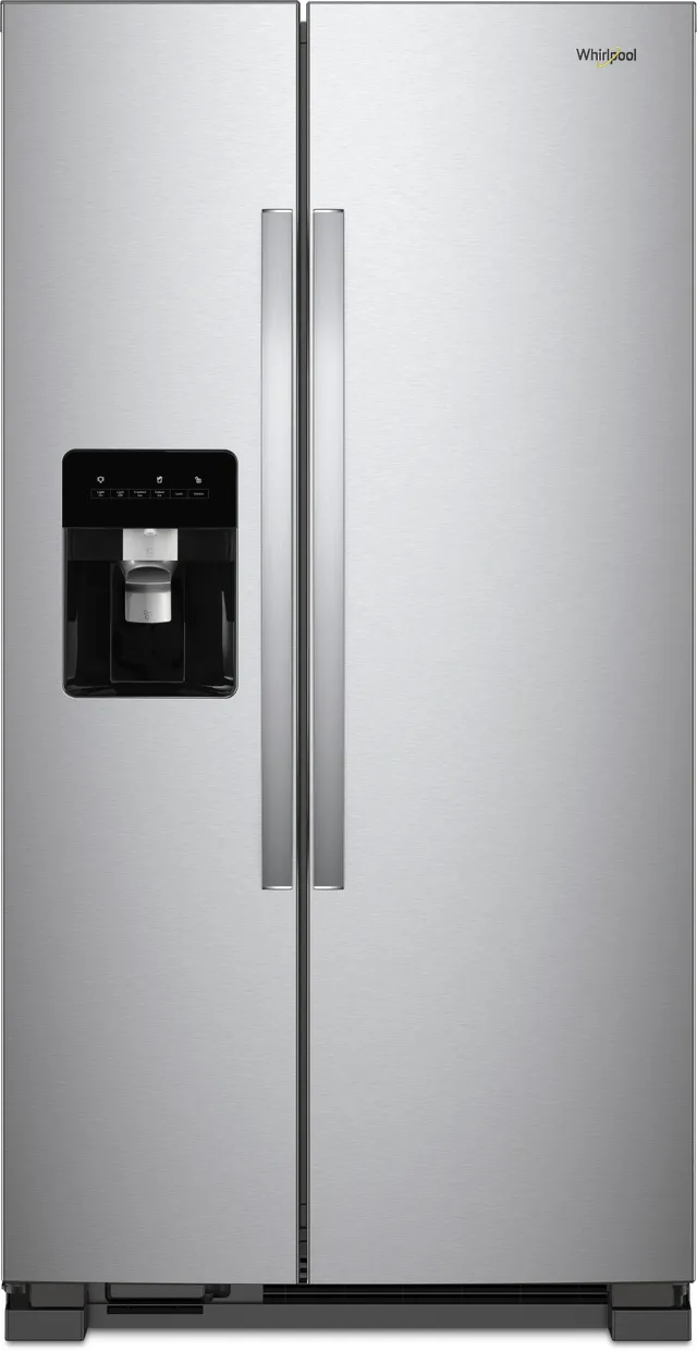Whirlpool Monochromatic Side by Side Refrigerator