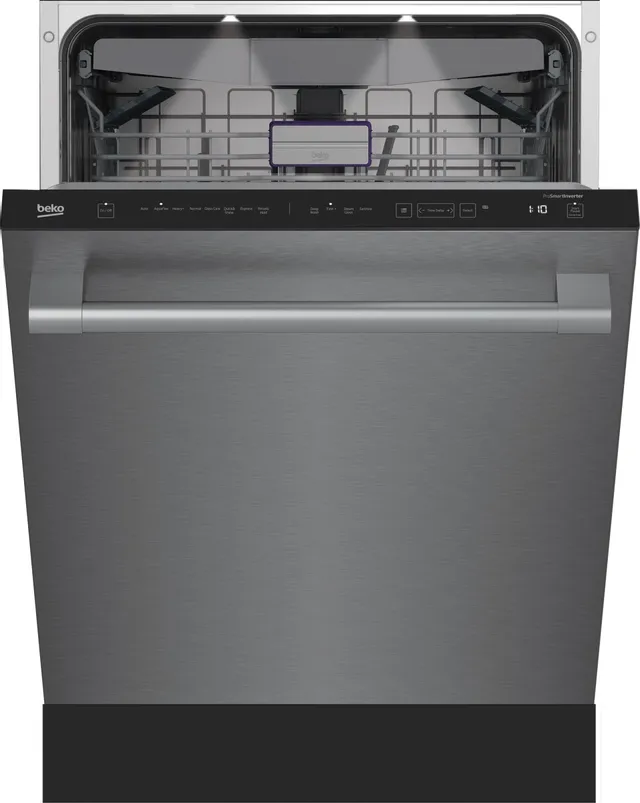 Beko Fingerprint Free Stainless Steel Built In Dishwasher
