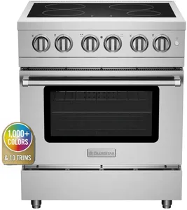 Front view of the BlueStar BSIR30CC induction range 