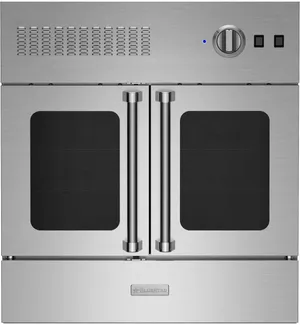 Front view of the Monogram ZSB9132VSS oven