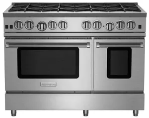 Front view of the BlueStar RNB488BV2 range