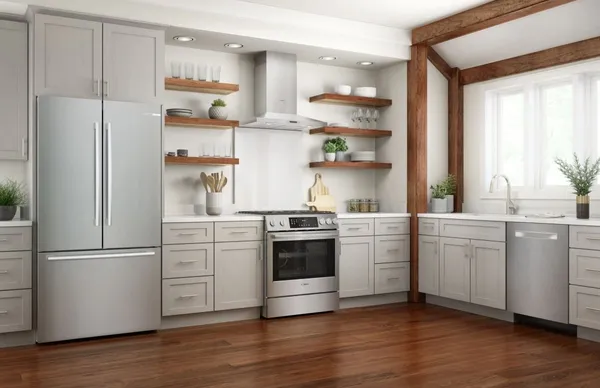 A kitchen featuring Bosch appliances 