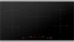 Front view of the Bosch 800 Series NIT8660SUC induction cooktop