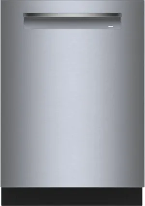 Front view of the Bosch 800 Series SHP78DM5N dishwasher