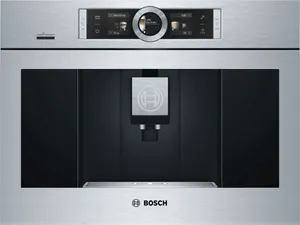 Front view of the Bosch BCM8450UC coffee maker 