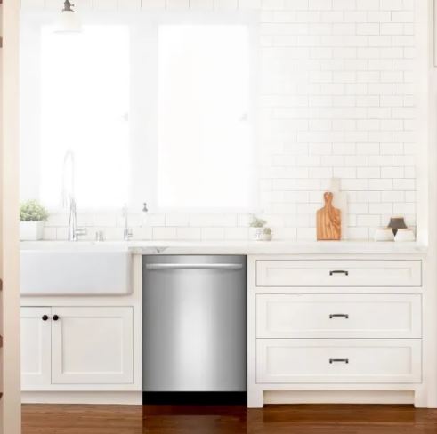 Bosch 100 Series 24in Stainless Steel Built In Dishwasher