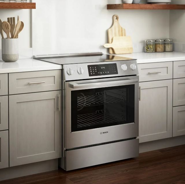 Bosch 800 Series 30in Slide In Electric Range