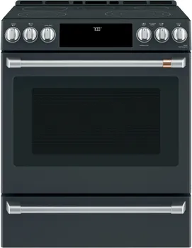 Front view of the Cafe CGS700M2NS5 range