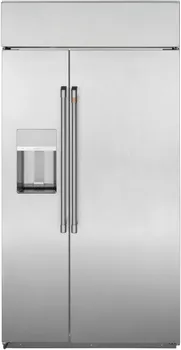 Front view of the Cafe CSB48YP2NS1 refrigerator
