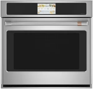 Front view of the Cafe Professional Series CTS70DP2NS1 wall oven