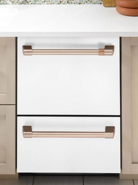 Café 24in Matte White Drawer Dishwasher