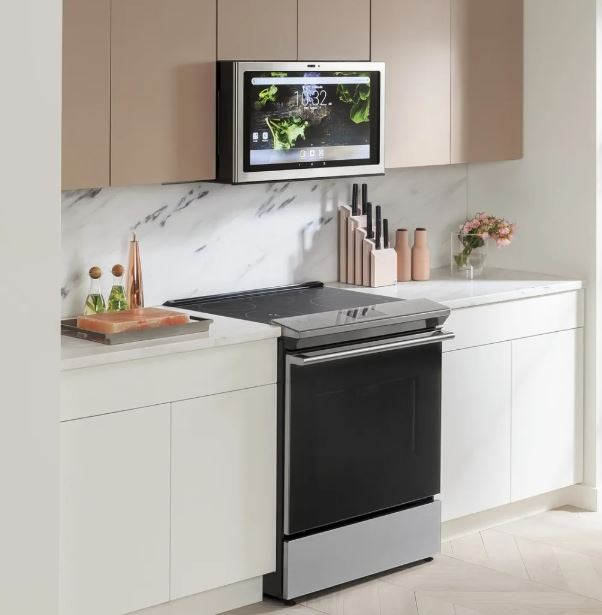 Café Platinum Slide In Smart Induction Range