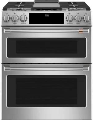 Café Stainless Steel Slide In Dual Fuel Range