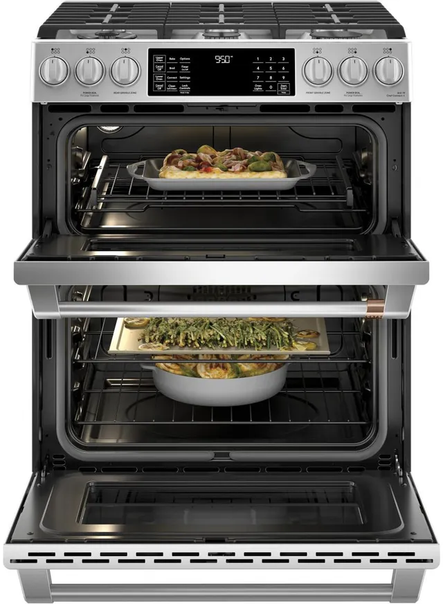 Café Slide In Dual Fuel Range