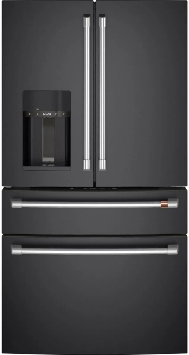 Café Matte Black French Door Refrigerator
