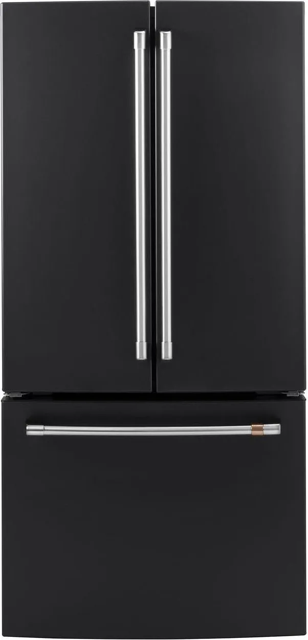 Café Matte Black French Door Refrigerator