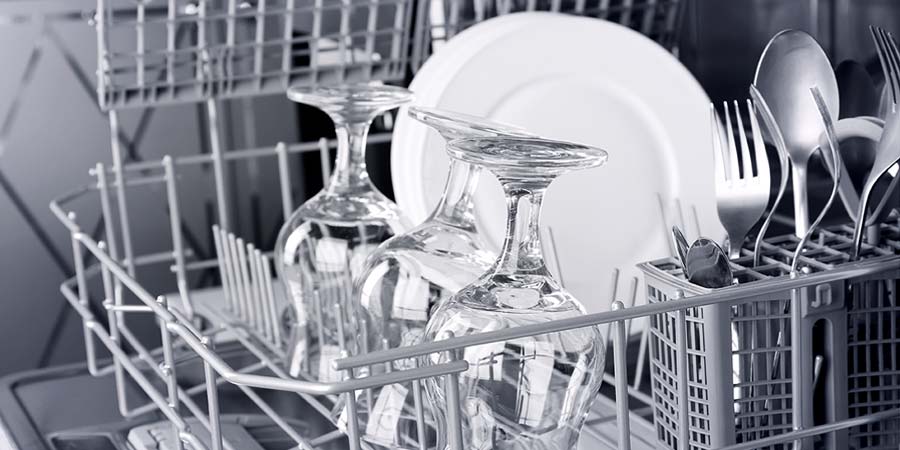 Clean Dishes from Dishwasher