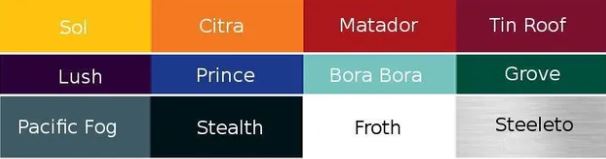 Colors of Hestan Grill