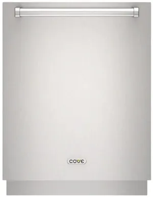 Credit: Cove Front view of the Cove DW2451WS dishwasher