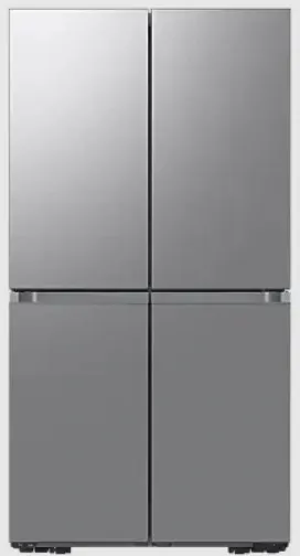 Credit: Dacor Front view of the Dacor DRF36C500SR French door refrigerator
