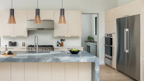 A kitchen featuring Dacor appliances 