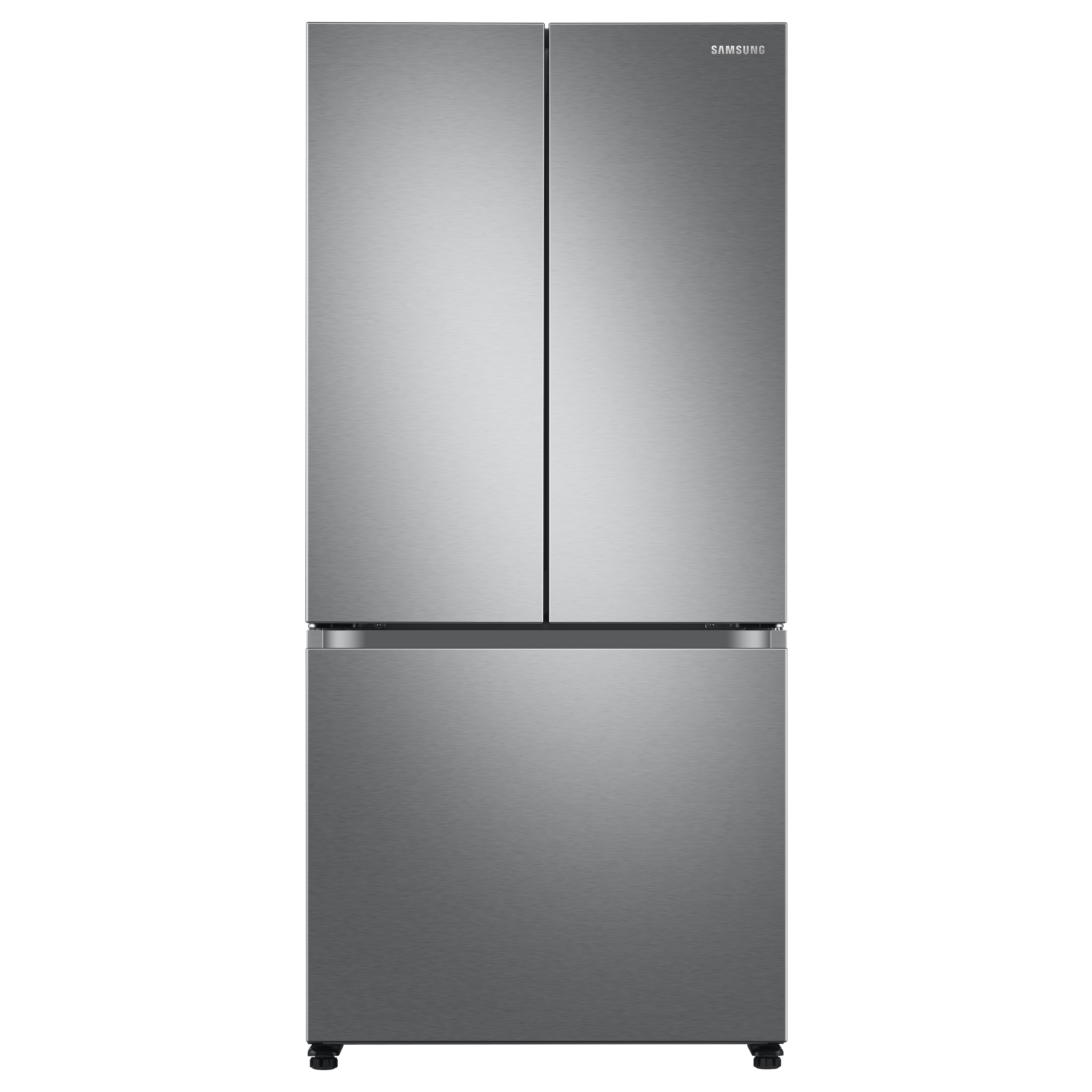 stainless steel refrigerator with bottom freezer