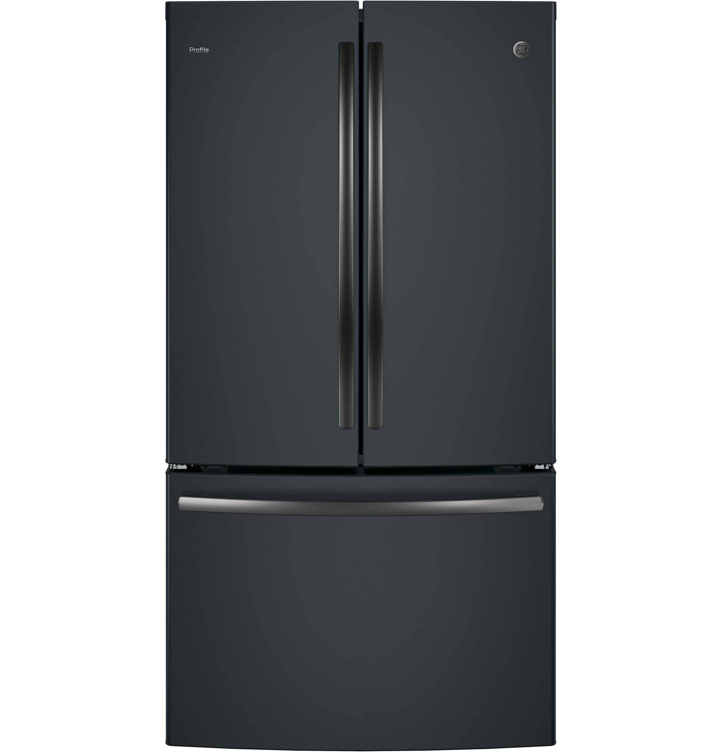 black refrigerator with bottom freezer
