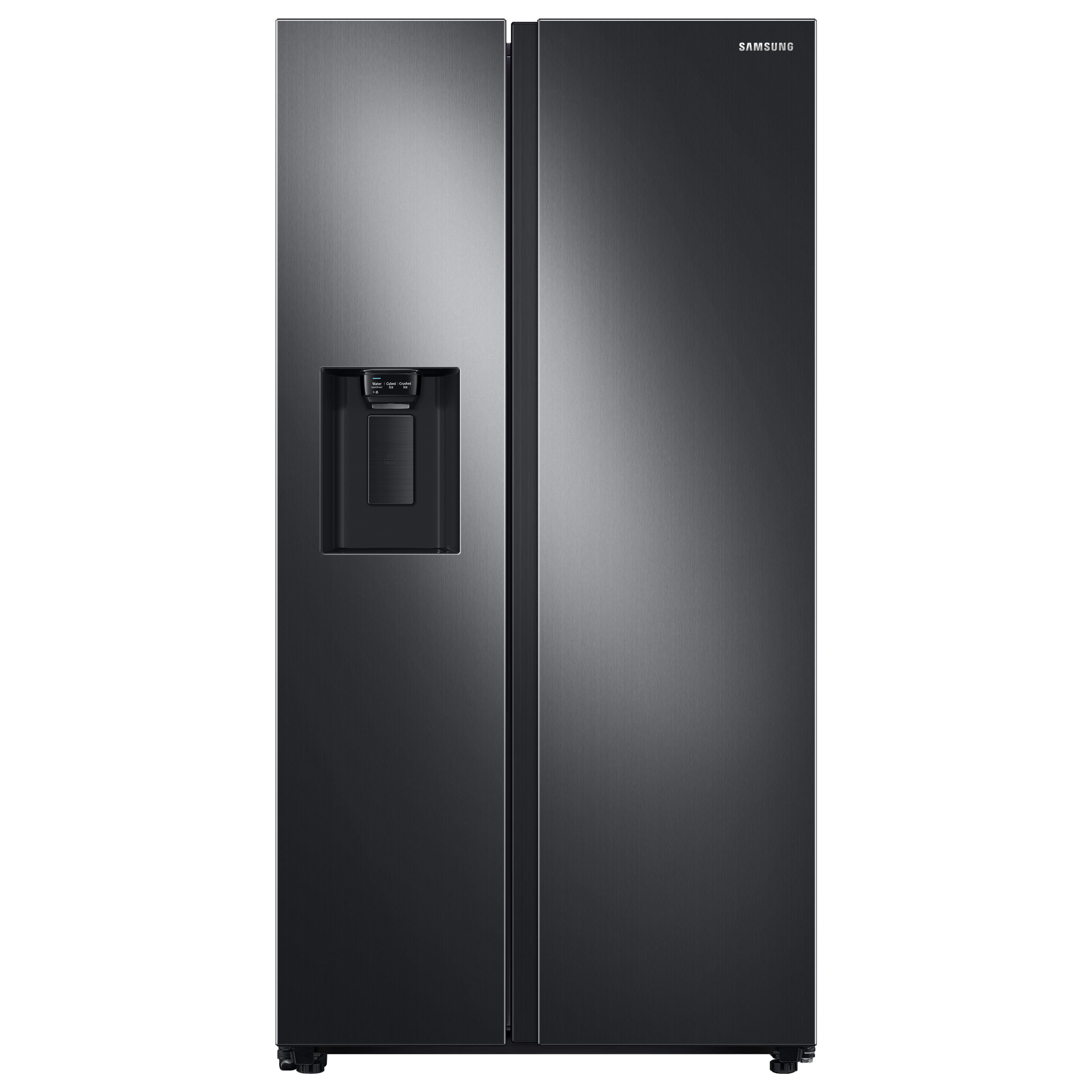 side by side refrigerator with ice makers