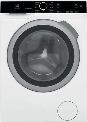 Front view of the Electrolux ELFW4222AW compact washer