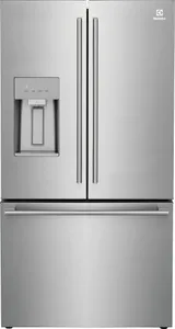Front view of the Electrolux ERFC2393AS French door refrigerator