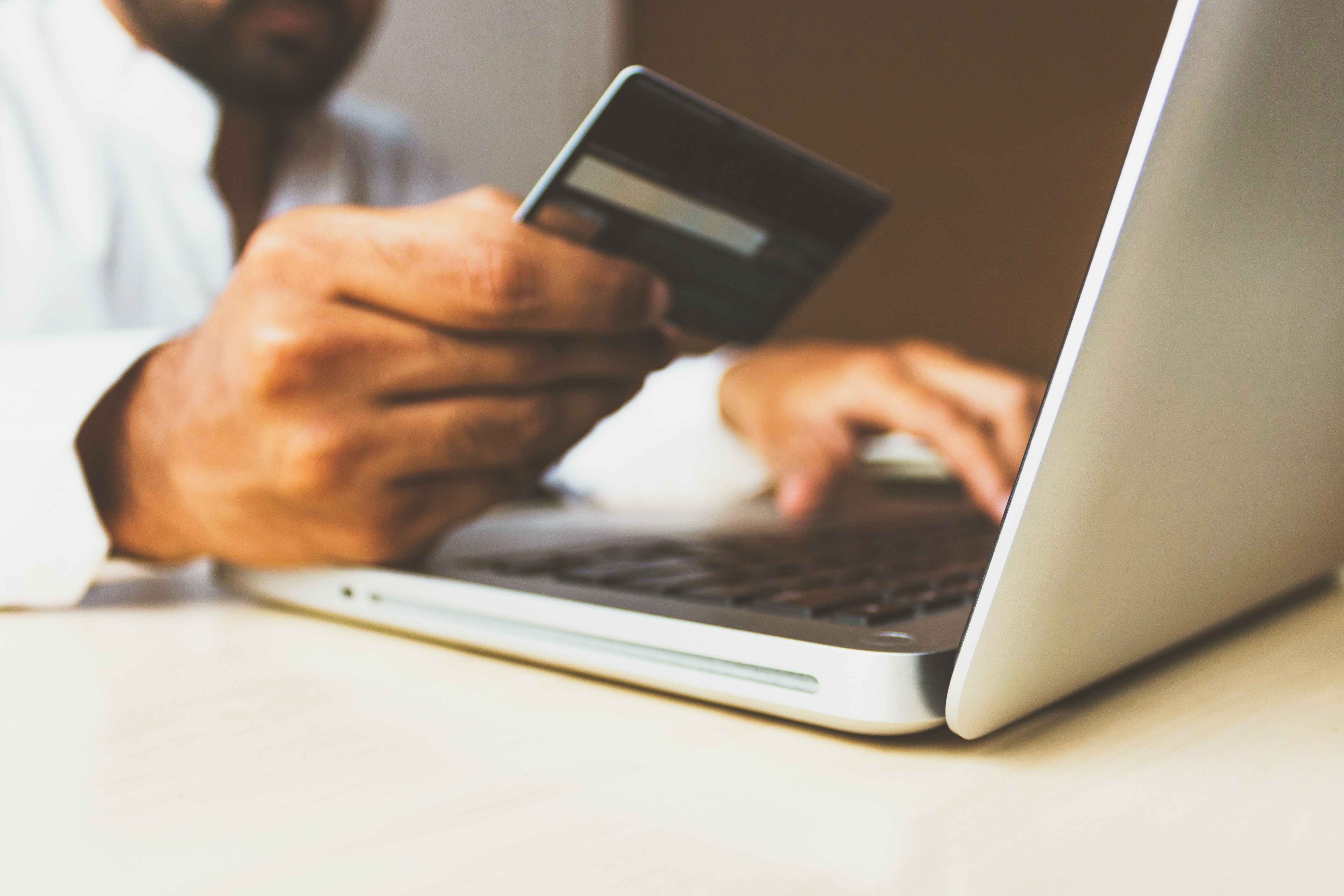 Entering Credit Card to Make a Purchase