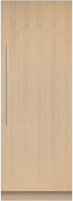 Front view of the Fisher & Paykel Series 11 RS3084SRHK1 column refrigerator 