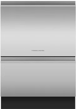 Front view of the Fisher & Paykel Series 7 DD24SDFTX9 N drawer dishwasher