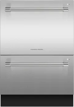 Front view of the Fisher & Paykel Series 9 DD24DV2T9 N dishwasher