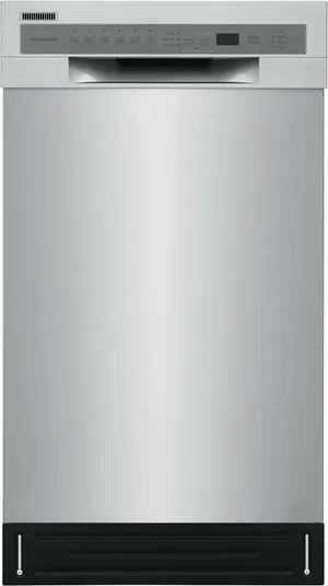 Front view of the Frigidaire FFBD1831US 18” dishwasher