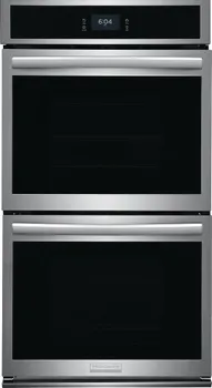 Front view of the Frigidaire Gallery GCWD2767AF double wall oven