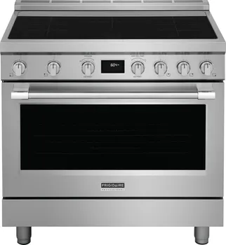 Front view of the Frigidaire Professional PCFI3670AF 36” induction range