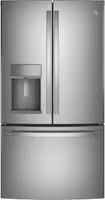 Credit: GE Profile Front view of the GE Profile PFD28KYNFS French door refrigerator