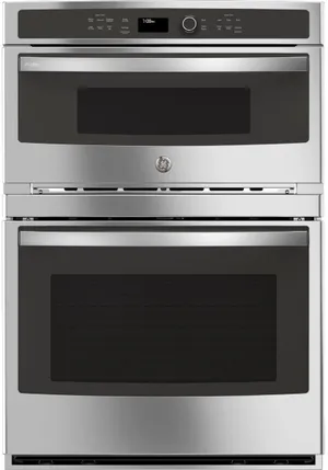 Credit: GE Profile Front view of the GE Profile PT7800SHSS microwave oven combo