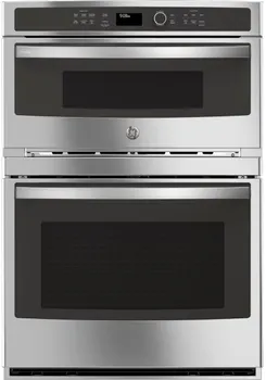 Front view of the GE Profile PT9800SHSS oven