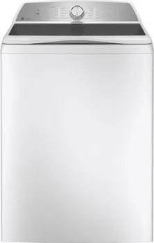 Front view of the GE Profile PTW600BSRWS washer